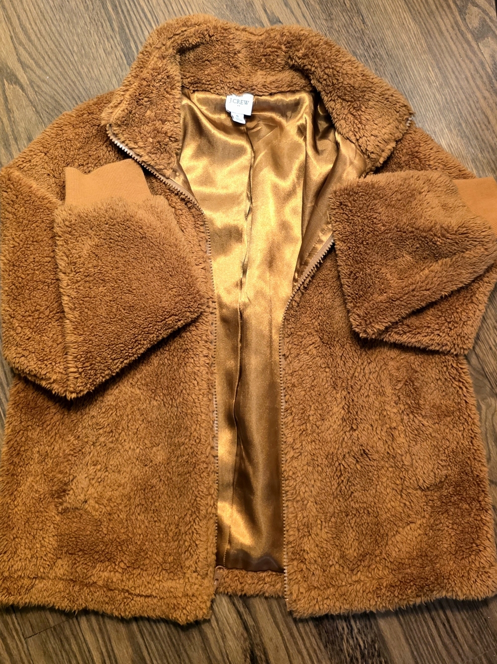 J Crew Teddy Jacket Size 6
